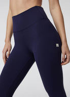 Vuori AllTheFeels Legging in Jet Close Up View