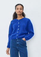 American Vintage Vitow Cardigan in Royal Blue