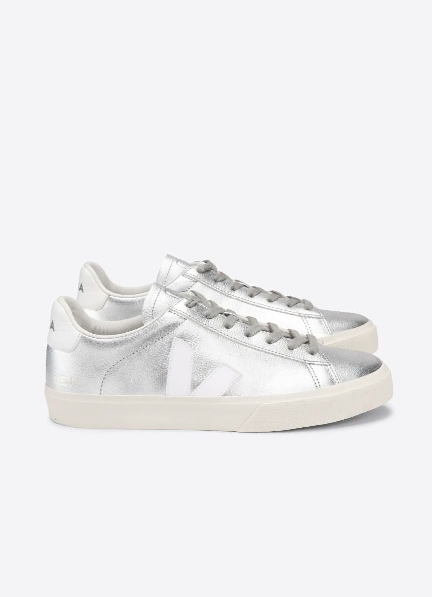 Veja Women's Campo Sneaker in Silver