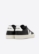 Veja Women's Campo Sneaker in Black Back View