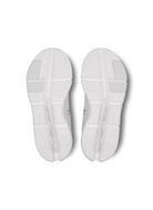 On Womens Cloudnova 2 Running Sneaker in All White Sole View