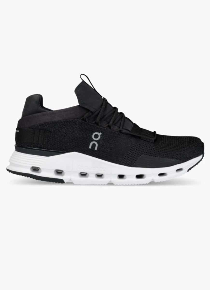 On | Cloud Nova Women's Sneaker (Black) | relevé Canada