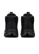 On Cloudroam Waterproof Sneakerboot in Black Two Shoe Back View