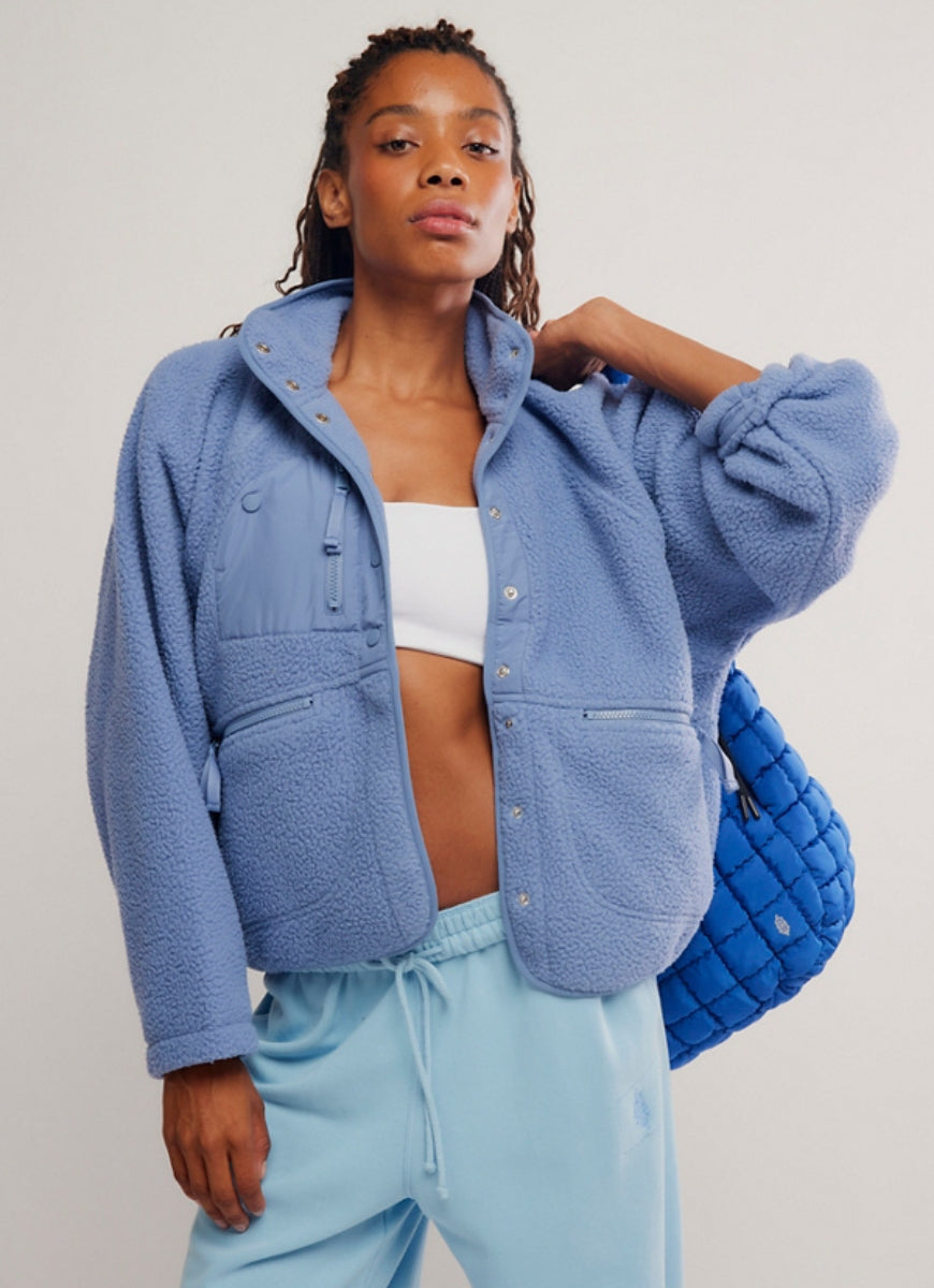 Free People Hit the Slopes Jacket in Wild Wind