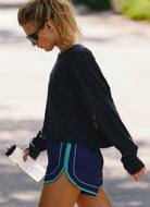 Free People My Time Layer Tee in Black Side View