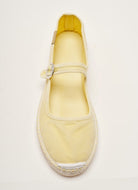 Free People Oasis Mary Jane Espadrilles in Sunkissed Yellow Top View