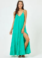 LSPACE Goldie Cover Up Dress in Jade