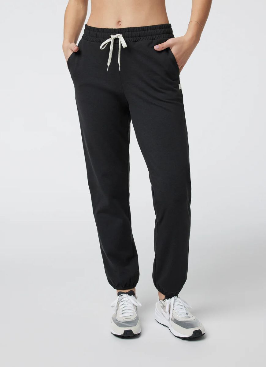 vuori Granite Performance Jogger in Black Heather