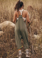 Free People Hot Shot Onesie in Sea Grass Back View