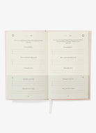Intelligent Change The Five Minute Journal in Blush Pink Open