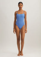 Polo Ralph Lauren Kennedy One Piece in Periwinkle Full Length Front View