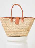 LSPACE Alfie Bag in Natural Front View