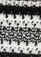 LSPACE Caicos Skirt in Caicos Stripe Close Up View of Fabric