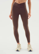 Splits59 Mia Rigor 7/8 Legging in Dark Chocolate