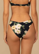 Montce Liz Floral Added Coverage Lulu Bikini Bottom Back View
