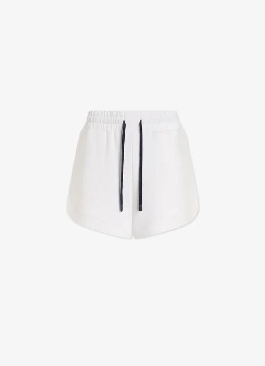 Varley Ollie High-Rise Women's Short 3.5" in White Product Shot View