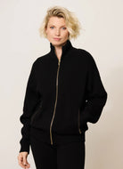 LUNE Olly Bomber Jacket in Black