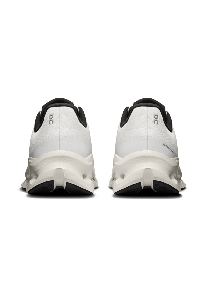 On Women's Cloudtilt Running Shoe in Pearl/Ice Back View