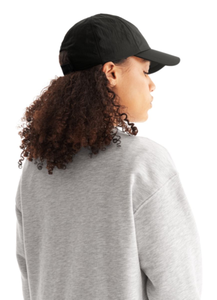 On Running The Cap in Black Back View
