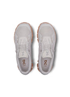 On Women's Cloud 5 Running Shoes in Sand/Rosebrown Top View