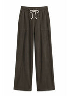 perfectwhitetee Noa Straight Leg Pant in Dark Olive