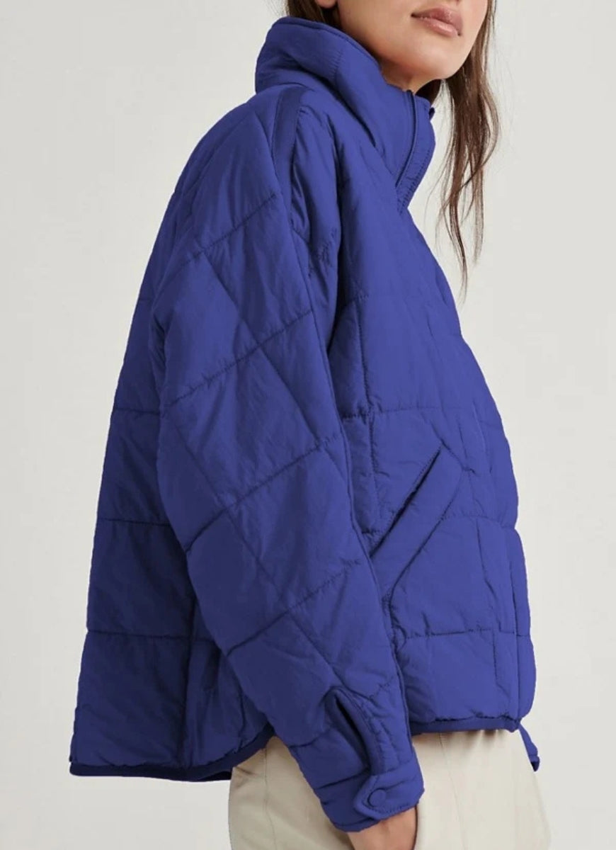 Free People Pippa Packable Puffer in Pulse