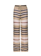 PQ SWIM Bree Boho Pant in Pacific Stripe Product Shot View