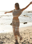 PQ SWIM Bree Boho Pant in Pacific Stripe
