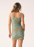PQ SWIM Chevy Cora Dress in Chevy Back View