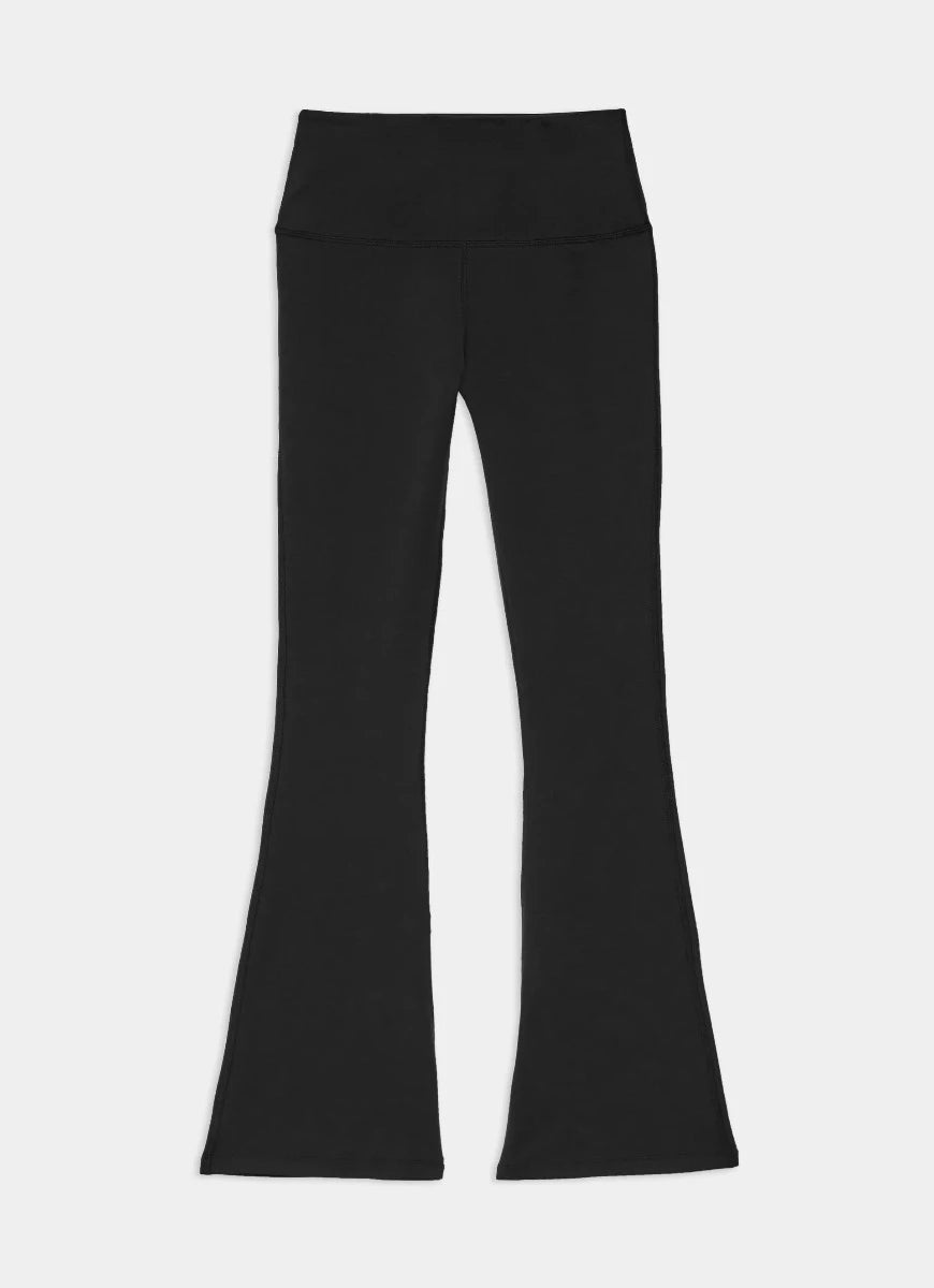 Splits59 Women s Raquel High Waist Flare Pant Black releve