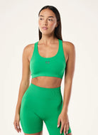 P.E Nation Restore Seamless Sports Bra in Kelly Green