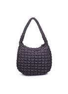 Sol and Selene Revive Hobo Bag in Carbon Back View