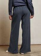 perfectwhitetee Rosanna Reverse Pocket Pant in Night Back View