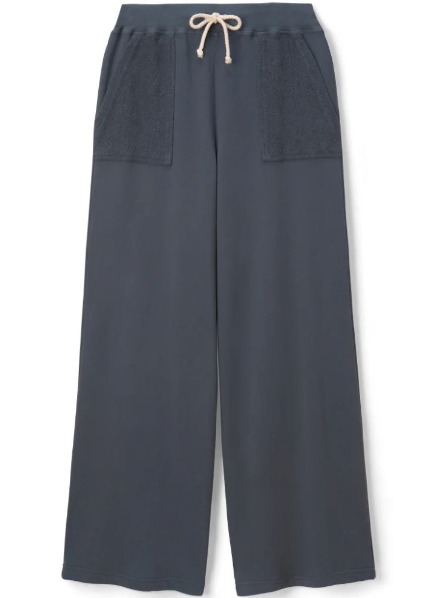 perfectwhitetee Rosanna Reverse Pocket Pant in Night Product Shot View