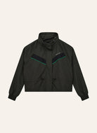 P.E Nation Water Resistant Shelter Jacket in Black Product Shot View