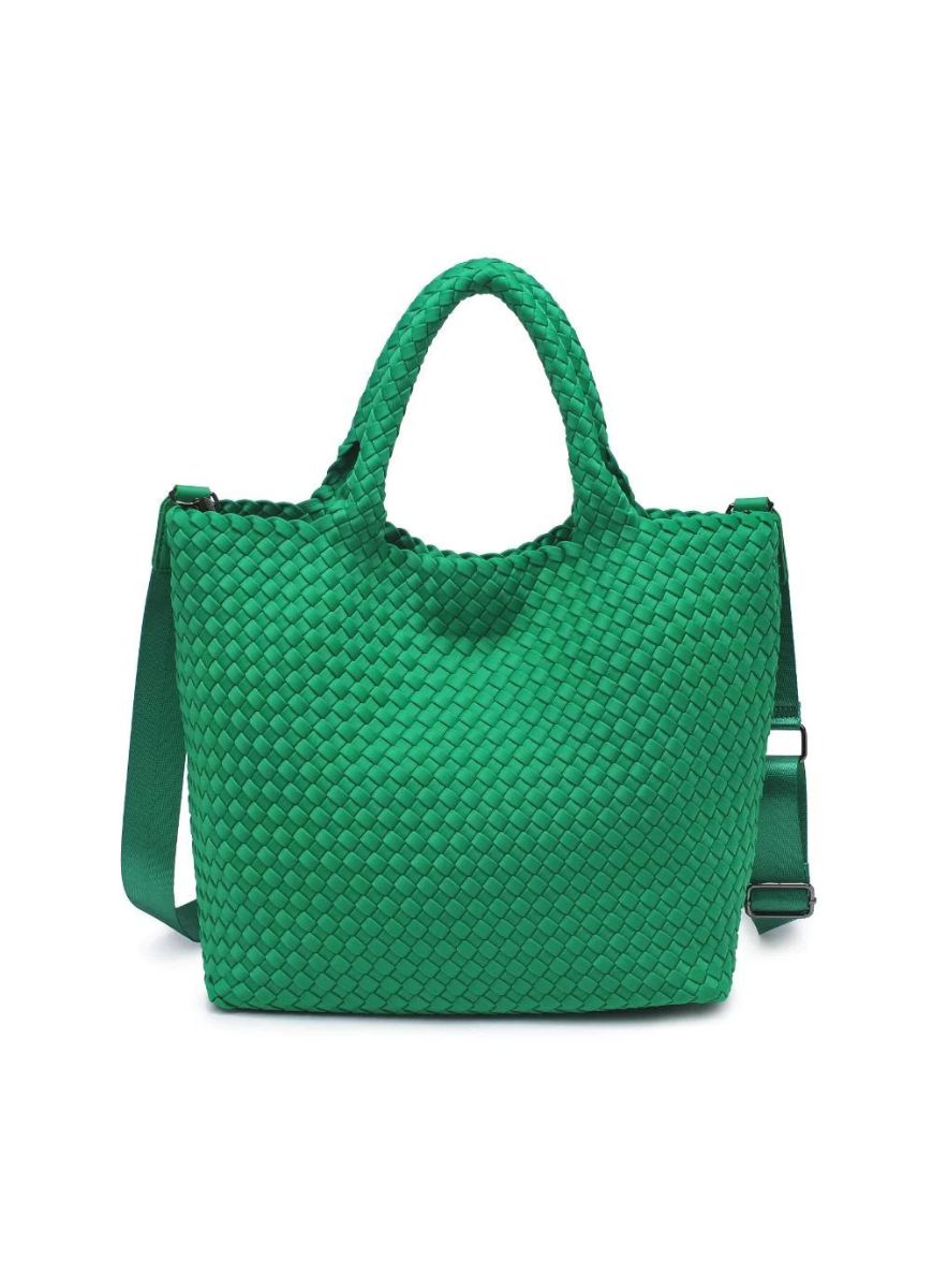 Sol and Selene Sky’s The Limit Medium Tote in Kelly Green