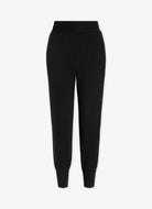 Varley The Slim Cuff Women's Pant 27.5” in Black Flat Lay View