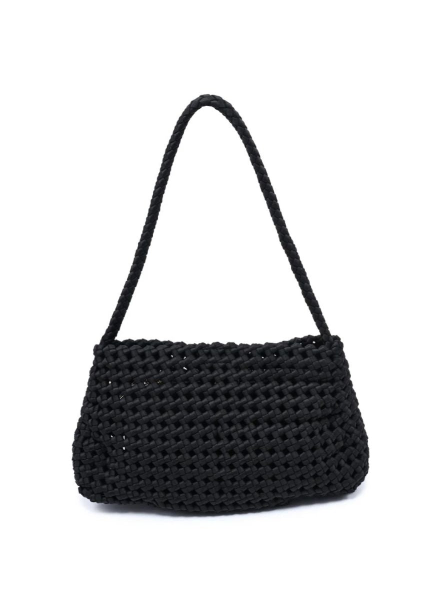 SOL AND SELENE Solara Shoulder Bag in Black