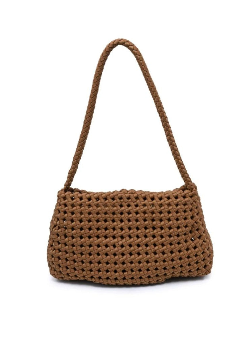 SOL AND SELENE Solara Shoulder Bag in Sand