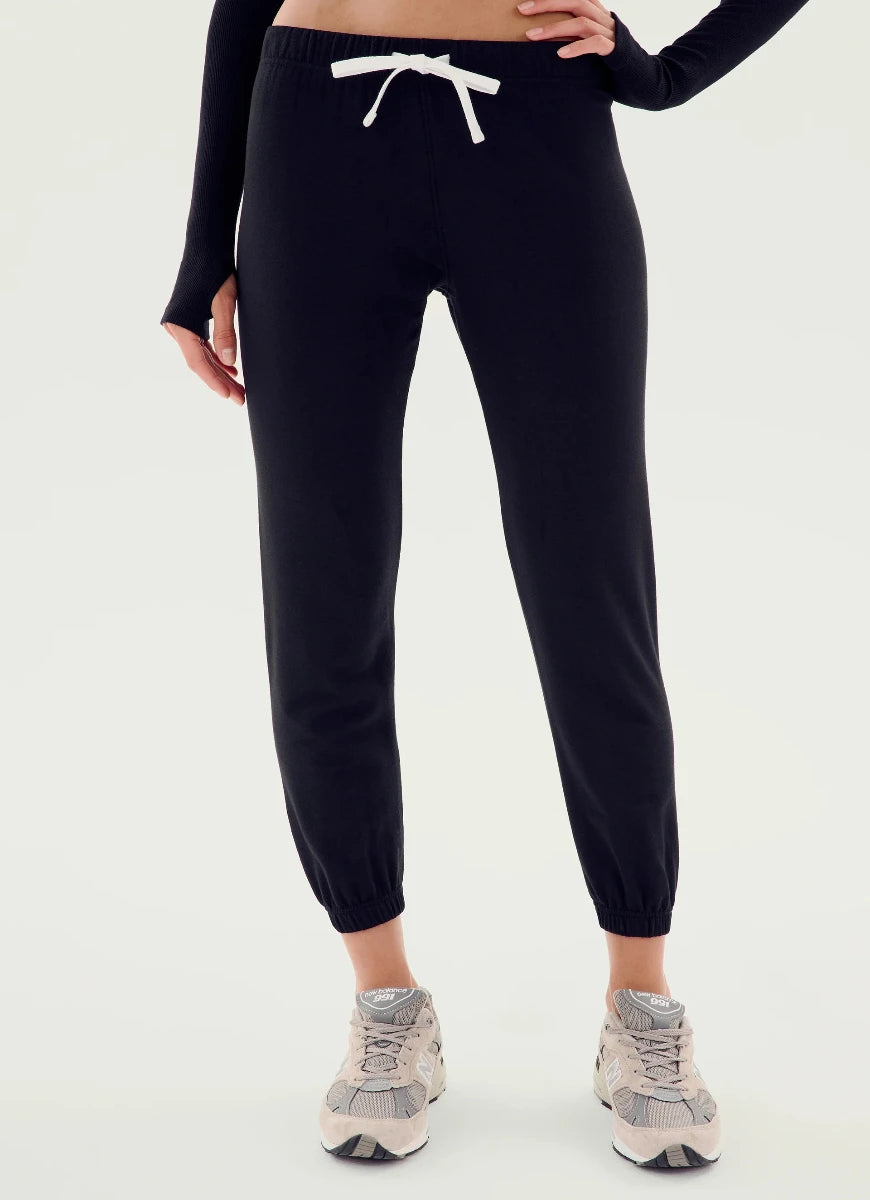 Splits59 Sonja Fleece Sweatpant in Black