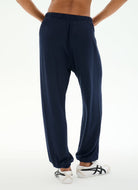 Splits59 Andie Oversized Fleece Sweatpant in Indigo