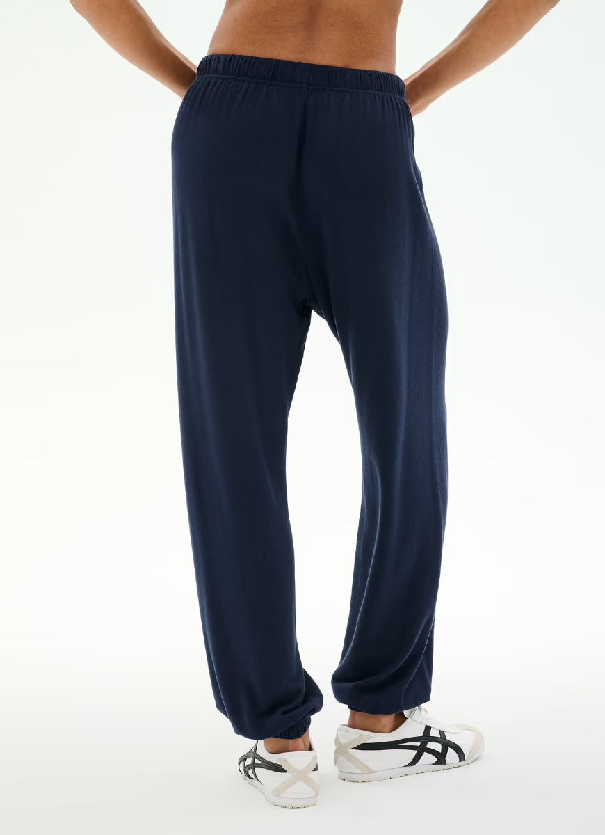 Splits59 Andie Oversized Fleece Sweatpant in Indigo