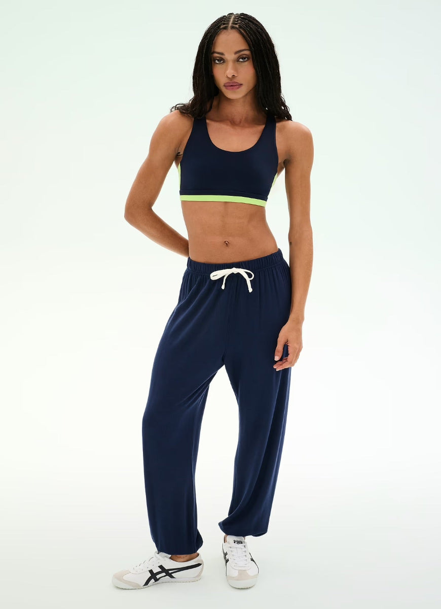 Splits59 Andie Oversized Fleece Sweatpant in Indigo