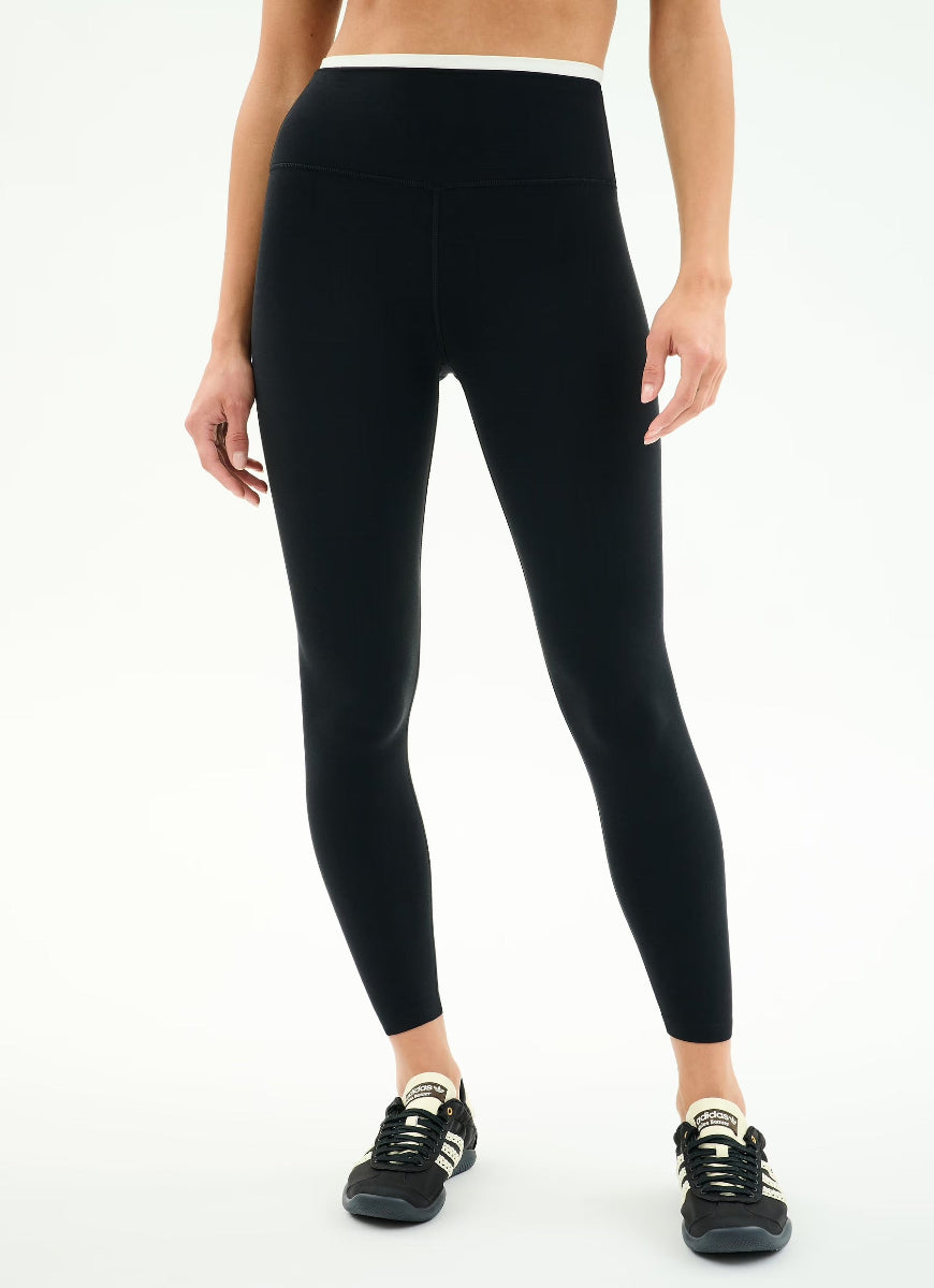 Splits59 Dual High Waist Airweight Legging 7/8 in Black/White