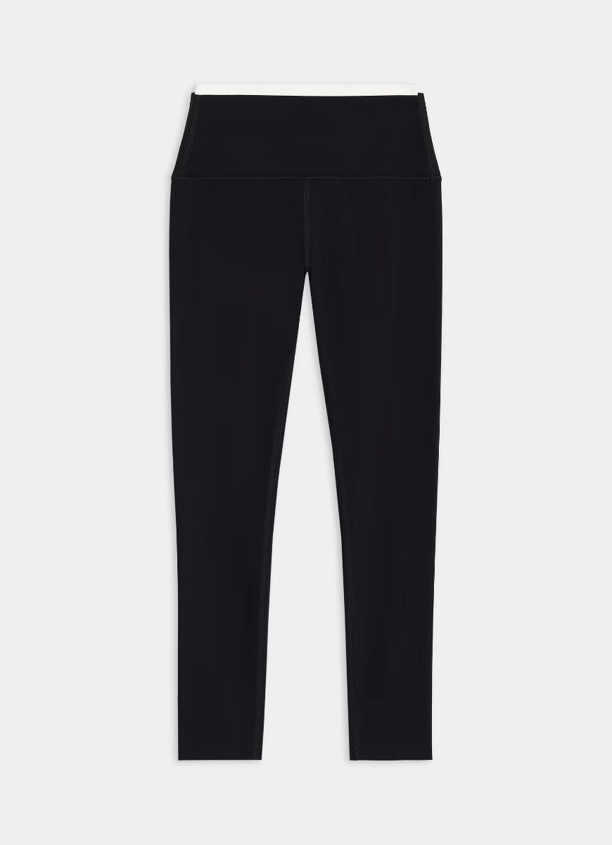 Splits59 Dual High Waist Airweight Legging 7/8 in Black/White Product Shot View