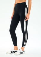 Splits59 Ella High Waist Airweight 7/8 Legging in Black/White