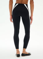 Splits59 Miles High Waist Rigor 7/8 in Black/White