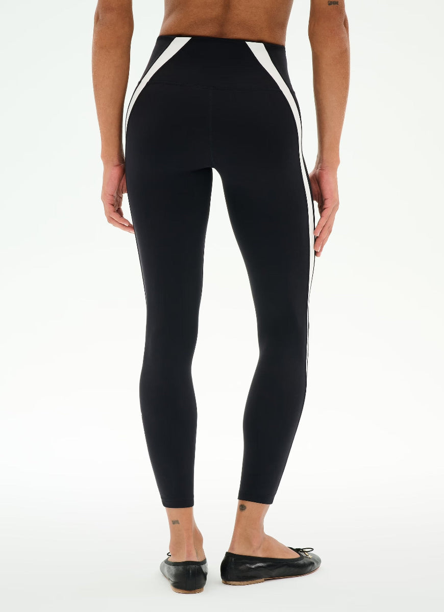 Splits59 Miles High Waist Rigor 7/8 in Black/White