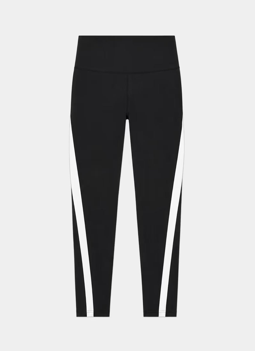 Splits59 Miles High Waist Rigor 7/8 in Black/White