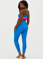 BEACH RIOT Summer Legging in Bluebell Back View